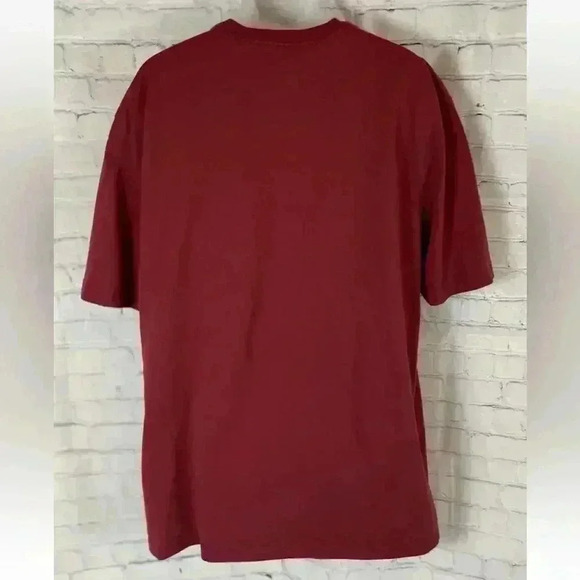 Men’s Size 2XLT USC Trojans Football Short Sleeve T-Shirt Maroon Red Sports fan - Picture 5 of 12